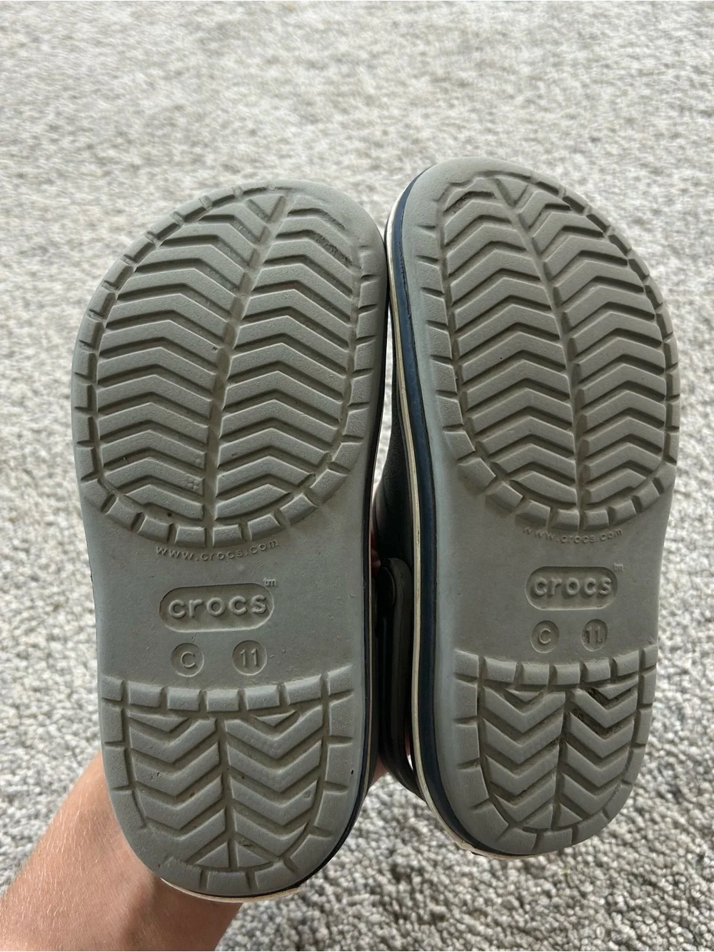 Kids Classic Comfort Clog - Grey Size 11